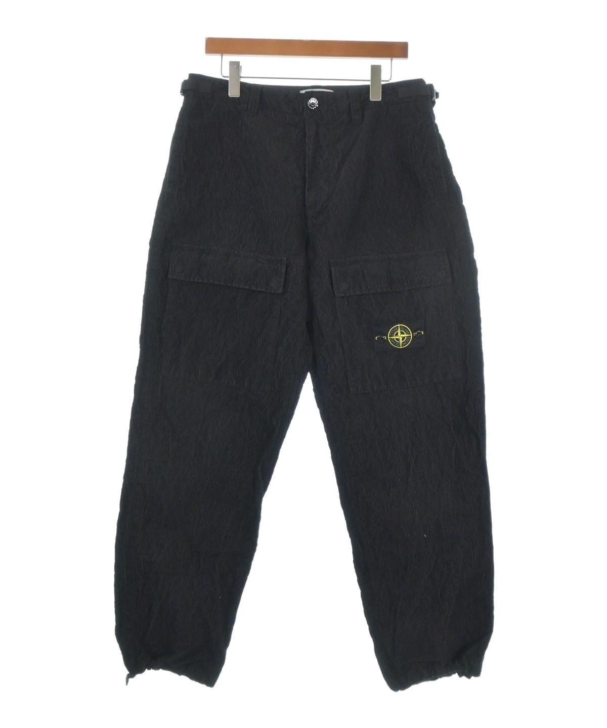 STONE ISLAND（ストーンアイランド）カーゴパンツ 黒 サイズ:32(L位