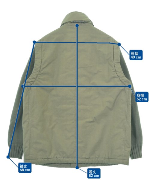 STONE ISLAND（ストーンアイランド）ミリタリーブルゾン カーキ サイズ:XXL メンズ/2200679613039