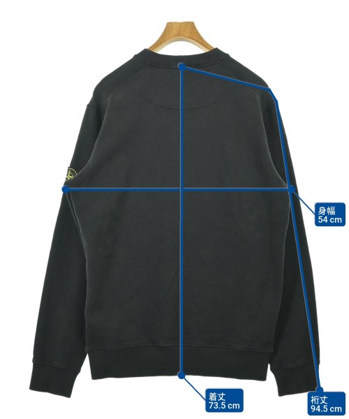 STONE ISLAND（ストーンアイランド）スウェット 黒 サイズ:L メンズ/2200680727015