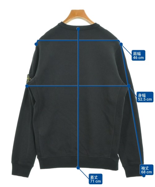 STONE ISLAND（ストーンアイランド）スウェット 黒 サイズ:M メンズ/2200680727022