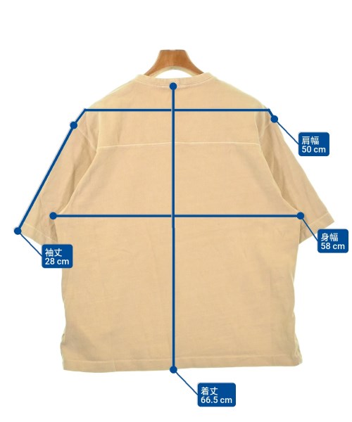 STONE ISLAND（ストーンアイランド）Tシャツ・カットソー ベージュ サイズ:XL メンズ/2200694571093