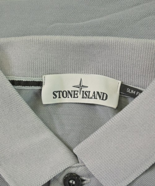 STONE ISLAND（ストーンアイランド）ポロシャツ グレー サイズ:S メンズ/2200695583026