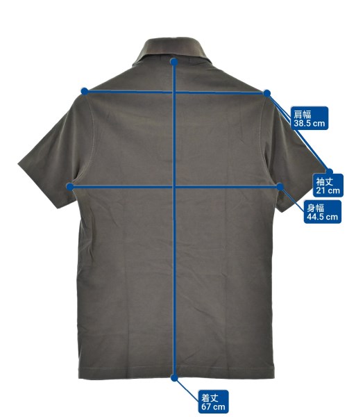 STONE ISLAND（ストーンアイランド）ポロシャツ グレー サイズ:S メンズ/2200695583040
