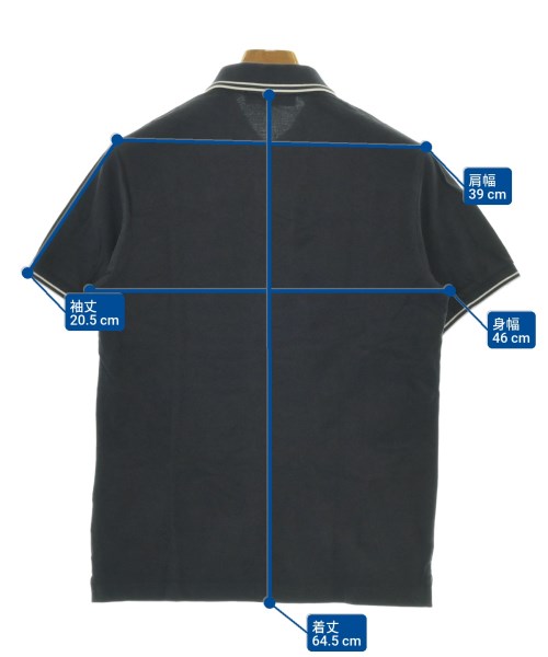 STONE ISLAND（ストーンアイランド）ポロシャツ 紺 サイズ:S メンズ/2200695583057