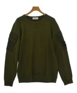 STONE ISLAND（ストーンアイランド）スウェット カーキ サイズ:L メンズ/2200698828032