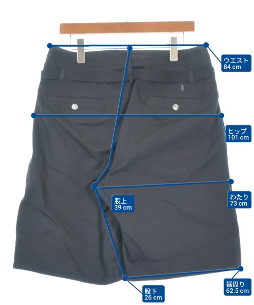STONE ISLAND（ストーンアイランド）ショートパンツ 黒 サイズ:48(L位) メンズ/2200699156066