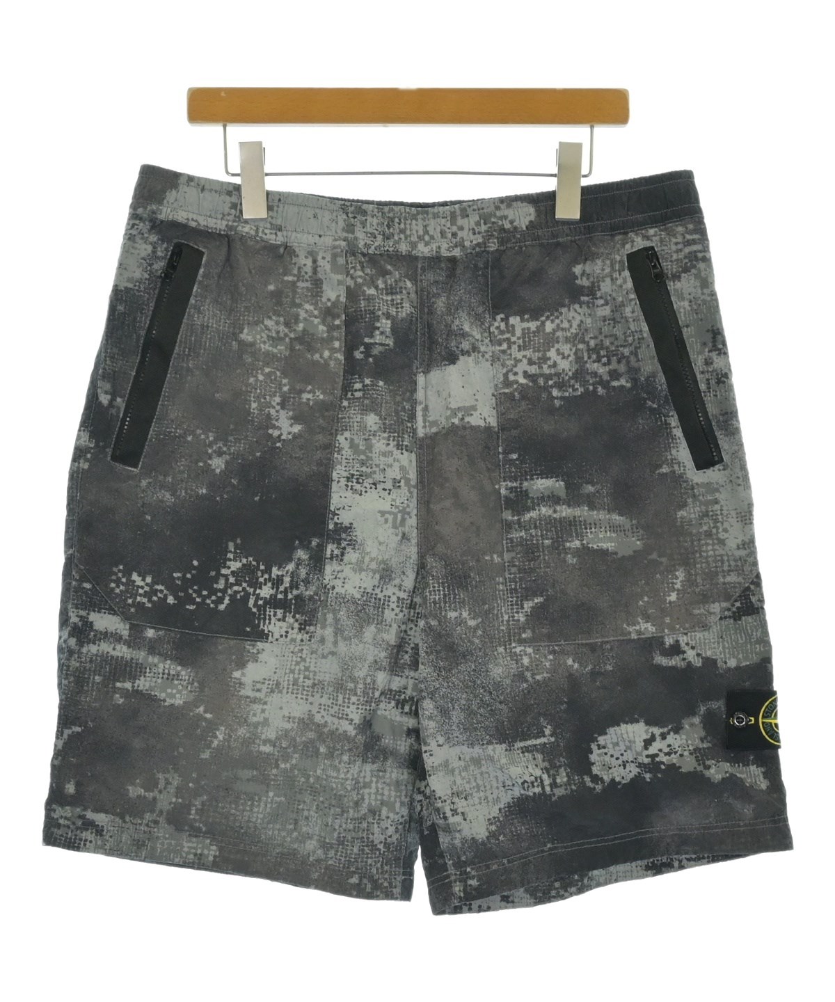 【美品】★STONE ストーンアイランド グレー ショートパンツ STONE ISLAND（ストーンアイランド）ショートパンツ グレー サイズ:36