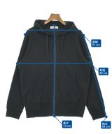 STONE ISLAND（ストーンアイランド）パーカー 黒 サイズ:XL メンズ/2200645915044