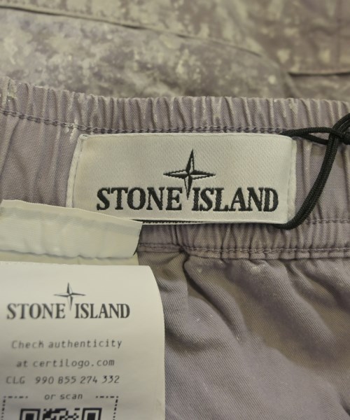 STONE ISLAND（ストーンアイランド）ショートパンツ 紫 サイズ:30(M位) メンズ/2200661340264