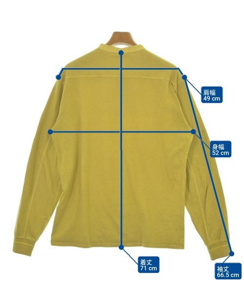 STONE ISLAND（ストーンアイランド）Tシャツ・カットソー 黄 サイズ:L メンズ/2200709099215