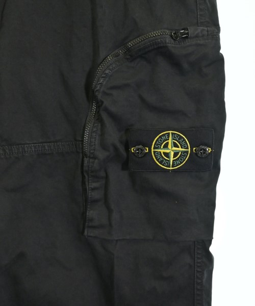 STONE ISLAND（ストーンアイランド）カーゴパンツ 黒 サイズ:31(M位) メンズ/2200711654020