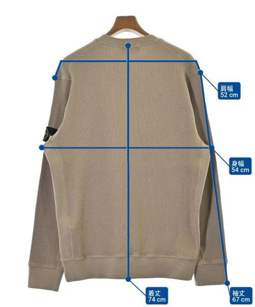 STONE ISLAND（ストーンアイランド）Tシャツ・カットソー ベージュ サイズ:XL メンズ/2200712422086