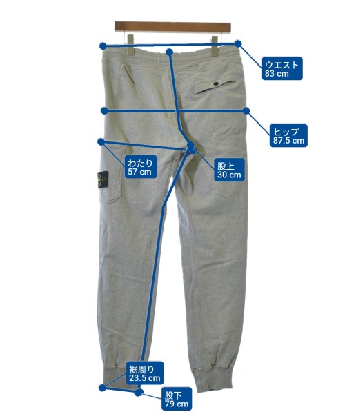 STONE ISLAND（ストーンアイランド）スウェットパンツ グレー サイズ:M メンズ/2200715433089