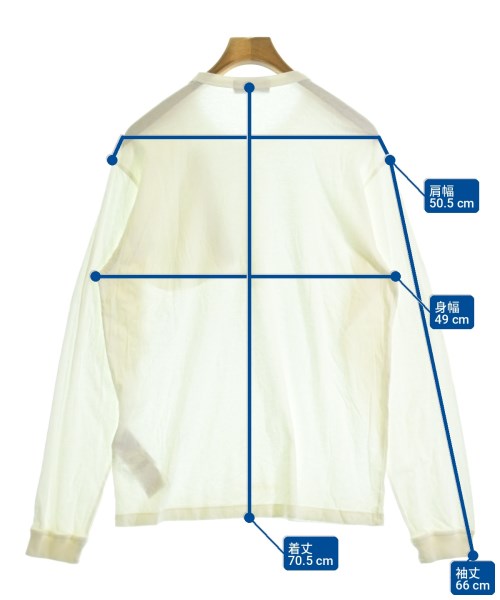 STONE ISLAND（ストーンアイランド）Tシャツ・カットソー 白 サイズ:L メンズ/2200716713067