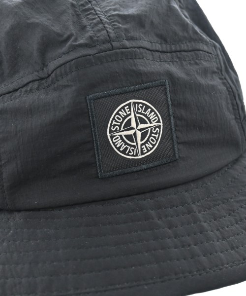 STONE ISLAND（ストーンアイランド）ハット 黒 サイズ:L メンズ/2200645544022