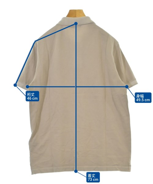 STONE ISLAND（ストーンアイランド）ポロシャツ ベージュ サイズ:L メンズ/2200647159156