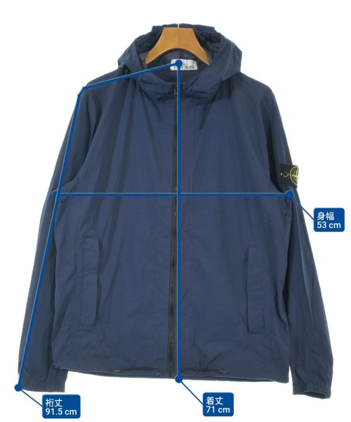 STONE ISLAND（ストーンアイランド）ブルゾン 紺 サイズ:L メンズ/2200647162057