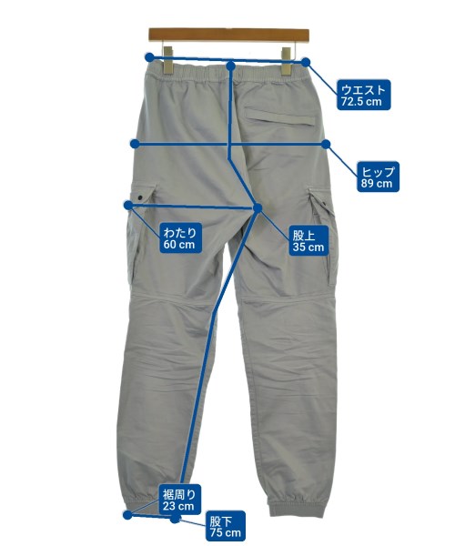 STONE ISLAND（ストーンアイランド）カーゴパンツ 青 サイズ:30(M位) メンズ/2200645137057