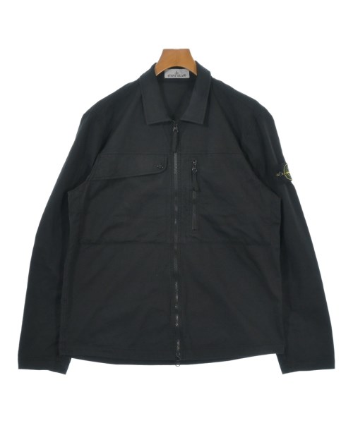 STONE ISLAND(ストーンアイランド)カジュアルシャツ 黒 サイズ:L/2200647800010