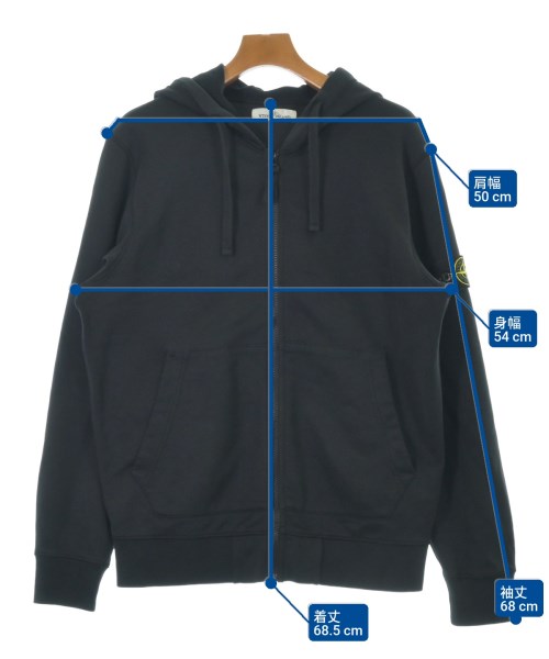 STONE ISLAND（ストーンアイランド）パーカー 紺 サイズ:L メンズ/2200647927021