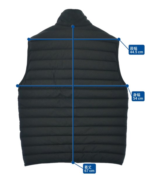 STONE ISLAND（ストーンアイランド）ダウンジャケット/ダウンベスト 黒 サイズ:M メンズ/2200636883284