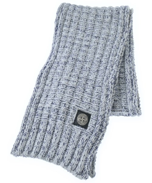 STONE ISLAND(ストーンアイランド)マフラー 白 サイズ:-/2200637899574