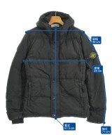 STONE ISLAND（ストーンアイランド）ダウンジャケット/ダウンベスト 黒 サイズ:M メンズ/2200639335025