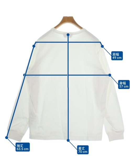 STONE ISLAND（ストーンアイランド）Tシャツ・カットソー 白 サイズ:L メンズ/2200639335315