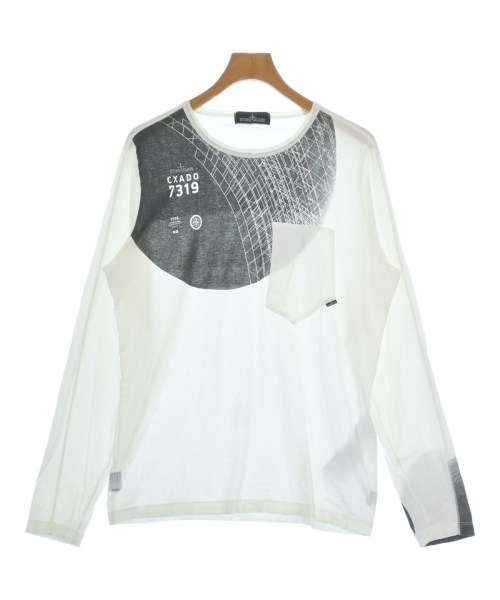 STONE ISLAND(ストーンアイランド)Tシャツ・カットソー 白 サイズ:M/2200639335346