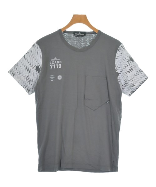STONE ISLAND(ストーンアイランド)Tシャツ・カットソー グレー サイズ:M/2200639335377