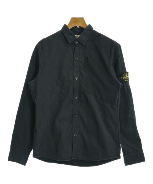 STONE ISLAND(ストーンアイランド)カジュアルシャツ 黒 サイズ:M/2200639335384