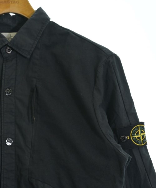 STONE ISLAND（ストーンアイランド）カジュアルシャツ 黒 サイズ:M メンズ/2200639335384