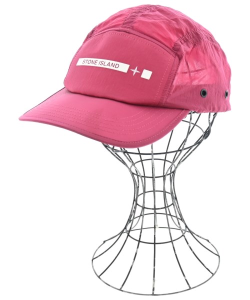 STONE ISLAND(ストーンアイランド)キャップ ピンク サイズ:-/2200639335612
