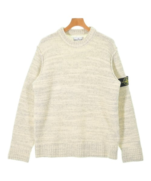 STONE ISLAND（ストーンアイランド）ニット・セーター 白 サイズ:L メンズ/2200644198028
