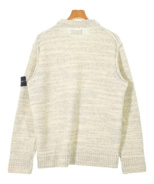 STONE ISLAND（ストーンアイランド）ニット・セーター 白 サイズ:L メンズ/2200644198028