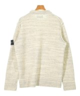 STONE ISLAND（ストーンアイランド）ニット・セーター 白 サイズ:L メンズ/2200644198028