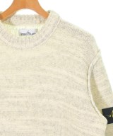 STONE ISLAND（ストーンアイランド）ニット・セーター 白 サイズ:L メンズ/2200644198028