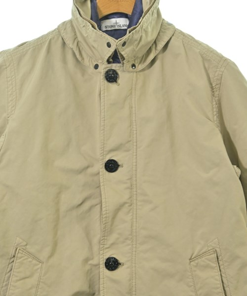 STONE ISLAND（ストーンアイランド）ステンカラーコート ベージュ サイズ:L メンズ/2200652796018