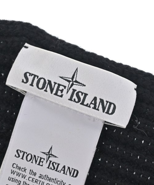 STONE ISLAND（ストーンアイランド）マフラー 黒 サイズ:- メンズ/2200646812120
