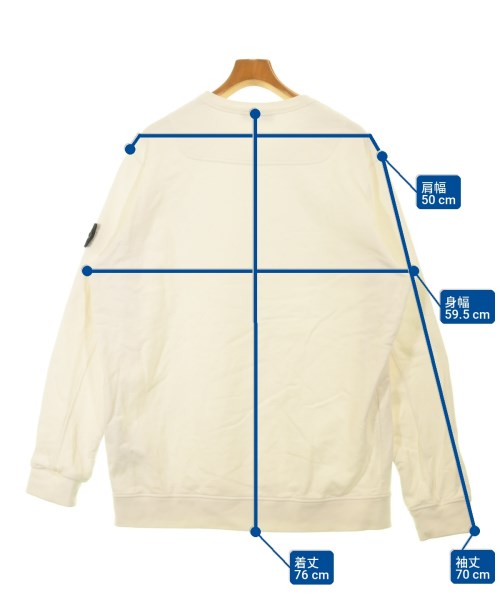 STONE ISLAND（ストーンアイランド）スウェット 白 サイズ:XXL メンズ/2200699309066