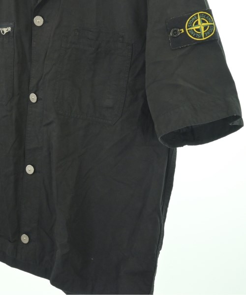 STONE ISLAND（ストーンアイランド）カジュアルシャツ 黒 サイズ:XL メンズ/2200699309073