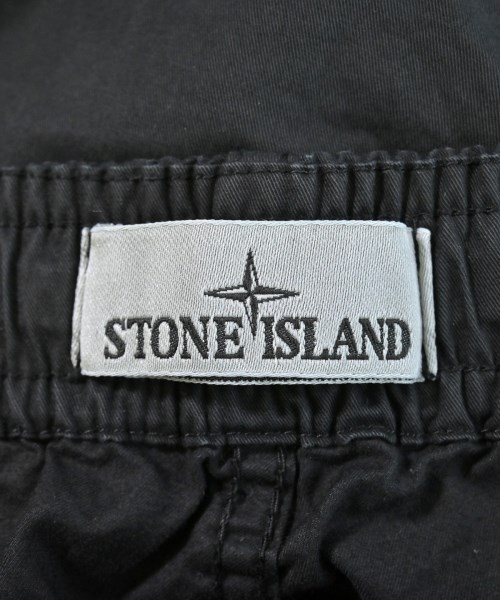 STONE ISLAND（ストーンアイランド）カーゴパンツ 黒 サイズ:32(L位) メンズ/2200699309226