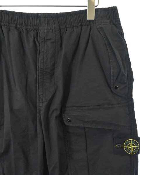 STONE ISLAND（ストーンアイランド）カーゴパンツ 黒 サイズ:32(L位) メンズ/2200699309226