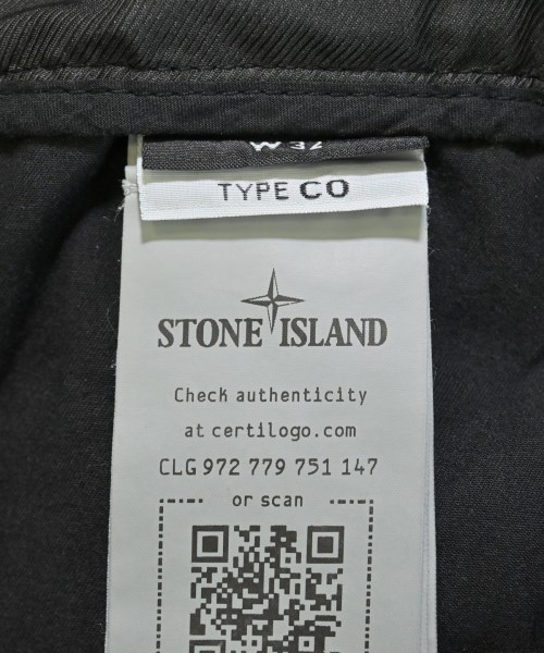 STONE ISLAND（ストーンアイランド）ショートパンツ 黒 サイズ:32(L位) メンズ/2200699309264