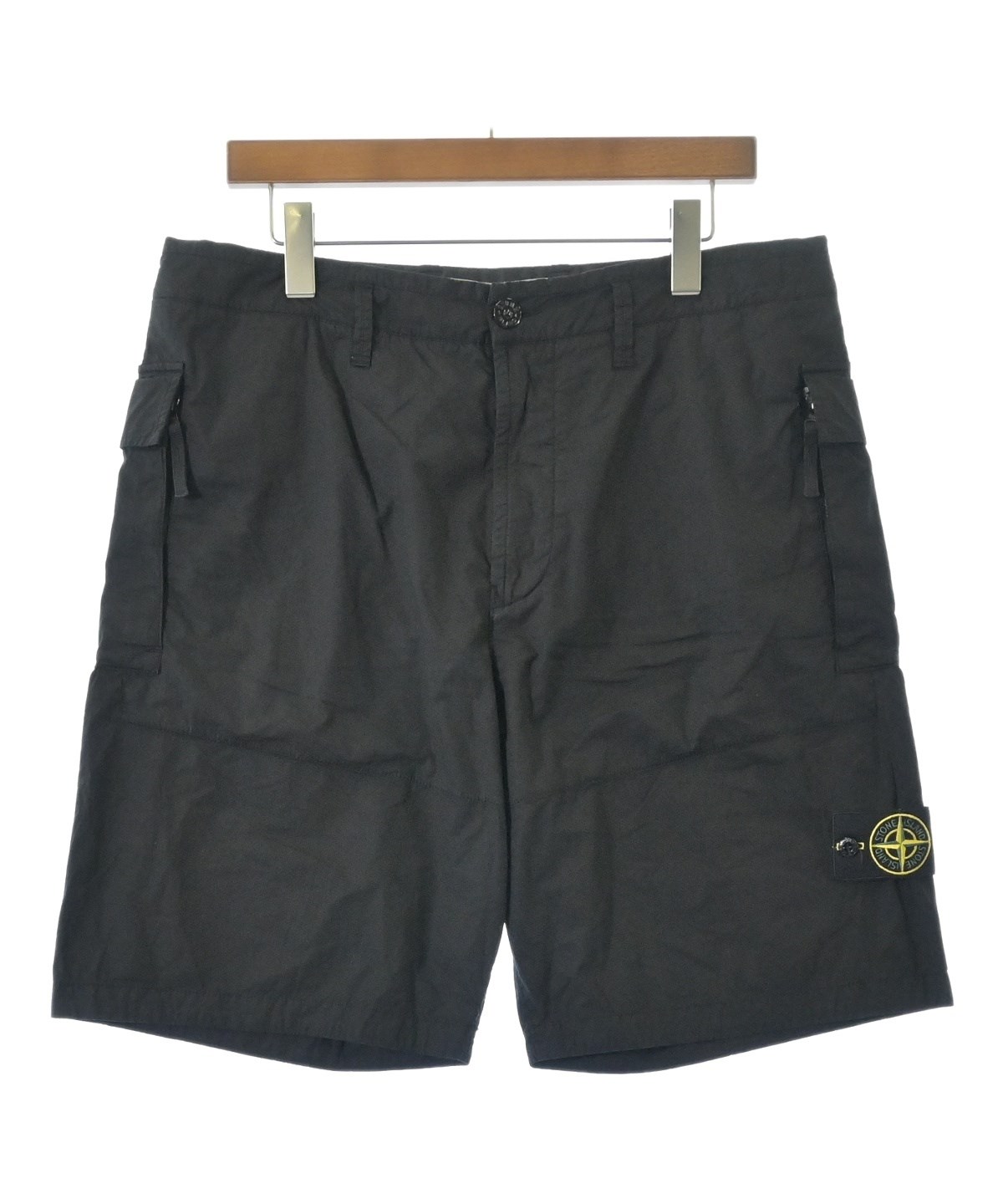 STONE ISLAND（ストーンアイランド）ショートパンツ 黒 サイズ:32(L位