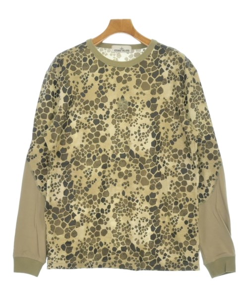 STONE ISLAND(ストーンアイランド)Tシャツ・カットソー カーキ サイズ:L/2200702668043