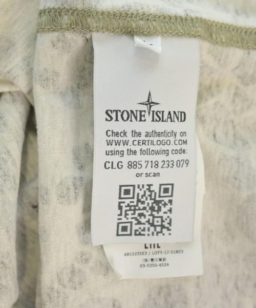 STONE ISLAND（ストーンアイランド）Tシャツ・カットソー カーキ サイズ:L メンズ/2200702668043