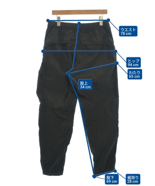 STONE ISLAND（ストーンアイランド）カーゴパンツ 黒 サイズ:32(L位) メンズ/2200702968020