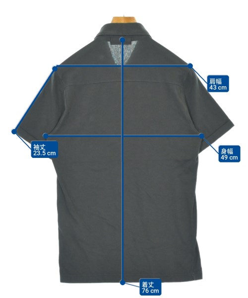 STONE ISLAND（ストーンアイランド）ポロシャツ グレー サイズ:S メンズ/2200704851061
