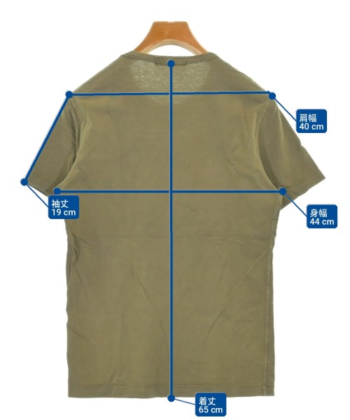 STONE ISLAND（ストーンアイランド）Tシャツ・カットソー カーキ サイズ:S メンズ/2200704222083